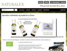 Tablet Screenshot of naturalex.ch